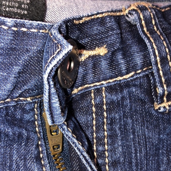 VINTAGE Calvin Klein size 6 flare jeans - Picture 7 of 7